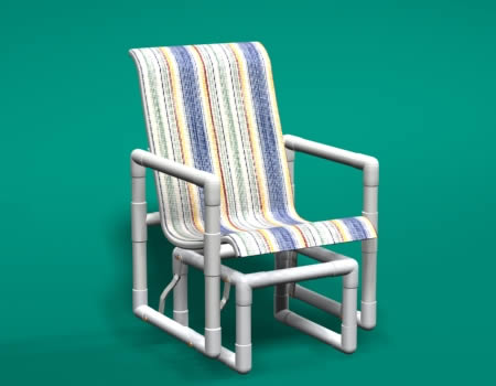 PVC Sling Glider Chair