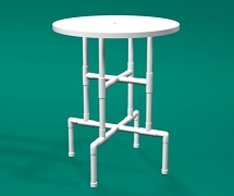 PVC 36inch bar table