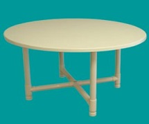 PVC 42inch table